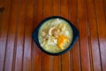 Tripe soup, traditional Colombian food - Mondongo Royalty Free Stock Photo