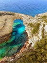 Natural Rock Arch Sea Coast Royalty Free Stock Photo