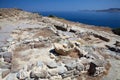 Tripitos archaeological site Sitia Crete Royalty Free Stock Photo