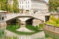 Triple bridge of Ljubljana