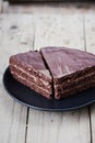 Triple Chocolate Layer Cake