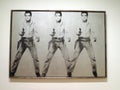 Triple Elvis art piece by Andy Warhol
