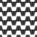 Triple escalator pattern seamless vector