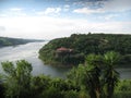 Triple Frontier Argentina, Brazil, Paraguay Royalty Free Stock Photo