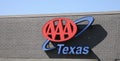 Triple A Motor Club Texas Royalty Free Stock Photo