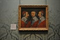 Triple Portrait of Cardinal de Richelieu by Philippe de Champaigne Royalty Free Stock Photo