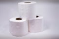 Triple Rolls of Toilet Paper
