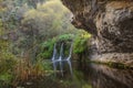 Triple waterfalls at the Tenes river