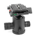 Tripod ball head. Royalty Free Stock Photo