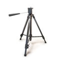 Tripod for camera or camcorder Royalty Free Stock Photo