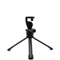 Tripod for camera isolated on white background.