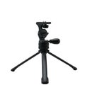 Tripod for camera isolated on white background.