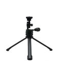 Tripod for camera isolated on white background.