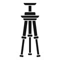 Tripod icon simple vector. Video camera stand Royalty Free Stock Photo