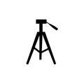 tripod logo Royalty Free Stock Photo