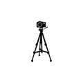 tripod logo Royalty Free Stock Photo