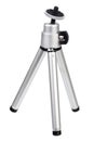 Tripod for small cameras and mobile devices Royalty Free Stock Photo