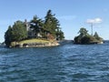 Smallest international bridge in 1000 islands