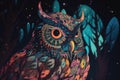trippy animated sequence of trippy animals and creatures performing their natural behaviors