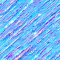 Trippy and distorted blue pink background with light diffraction effect in psychedelic vapor