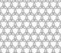 Celtic triquetra pattern tile, seamlessly expandable in all directions Royalty Free Stock Photo