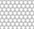 Celtic triquetra pattern tile, seamlessly expandable in all directions Royalty Free Stock Photo