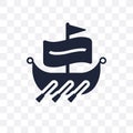 trireme transparent icon. trireme symbol design from Nautical co