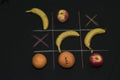 Tris Game with fruit