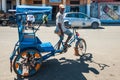 Trishaw in Madagascar Royalty Free Stock Photo