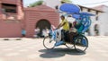 Trishaw in Malacca Royalty Free Stock Photo