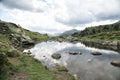 Tristaina lakes in Pyrenees, Andorra