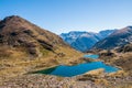 Tristaina Lakes in Andorra Royalty Free Stock Photo