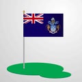 Tristan da Cunha Flag Pole