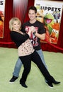 Tristan Macmanus and Nancy Grace Royalty Free Stock Photo