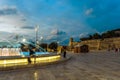 Triton Fountain, Floriana, just outside Valletta, Malta.