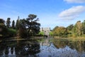 Triton Lake at Powerscourt Estate, County Wicklow - Ireland nature travel - No. 3 garden in world Royalty Free Stock Photo