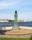 Triton Light, navigational beacon of the United States Naval Academy in Annapolis, Maryland, USA.