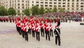 Triuggio Marching Band from Italy Royalty Free Stock Photo