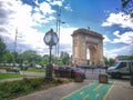 Triumph Arch in Bucharest, Romania Royalty Free Stock Photo