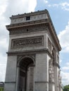 Triumph Arch, Paris Royalty Free Stock Photo