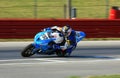 Triumph Daytona race bike Royalty Free Stock Photo