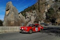 Triumph GT6 MkI of 1968, 26th Rallye Monte-Carlo Historique 2024 Royalty Free Stock Photo