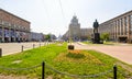 Triumph Square (Triumfalnaya Ploshchad) in Moscow