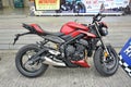 Triumph Street Triple RS motorcycle at Ride Ph in Pasig, Philippines