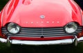 Triumph TR4 Front view Royalty Free Stock Photo