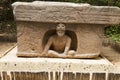 The triumphal altar Olmec, La Venta Park.Villahermosa,Tabasco,Mexico Royalty Free Stock Photo