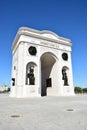 Triumphal arch in Astana, Kazakhstan Royalty Free Stock Photo