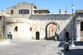 The triumphal Arch of Augustus in Fano, region Marche Italy Royalty Free Stock Photo