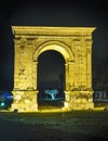 Triumphal arch of Bera in Tarragona, Spain.