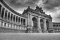 Triumphal Arch in Brussels Royalty Free Stock Photo